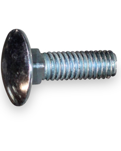 Mushroom head square neck bolt M  6x 20 DIN 603  galv